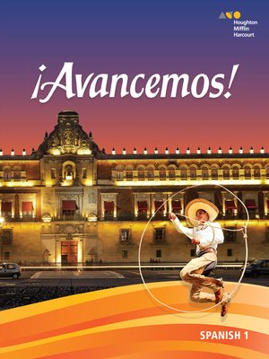 cover image of 2018 ¡Avancemos! Student Edition, Level 1